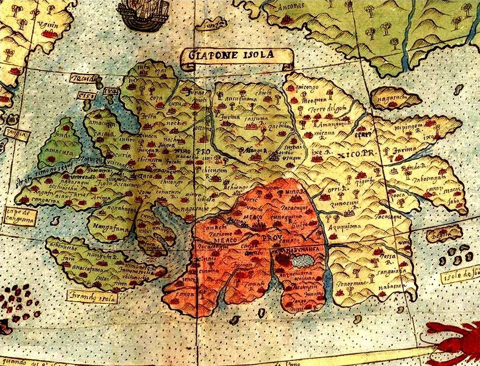 карта Урбано Монте