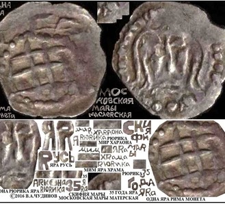 Монеты и берестяные грамоты Великого Новгорода
