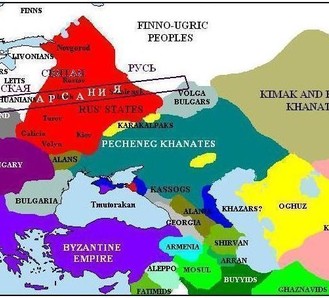 Краткая история Европы девятого века по данным археоники